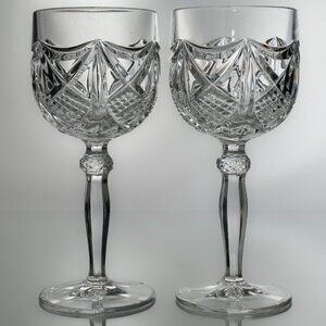 VINTAGE Crystal Glassware | Nachtmann Crystal Stemware | Beautiful Set for Two